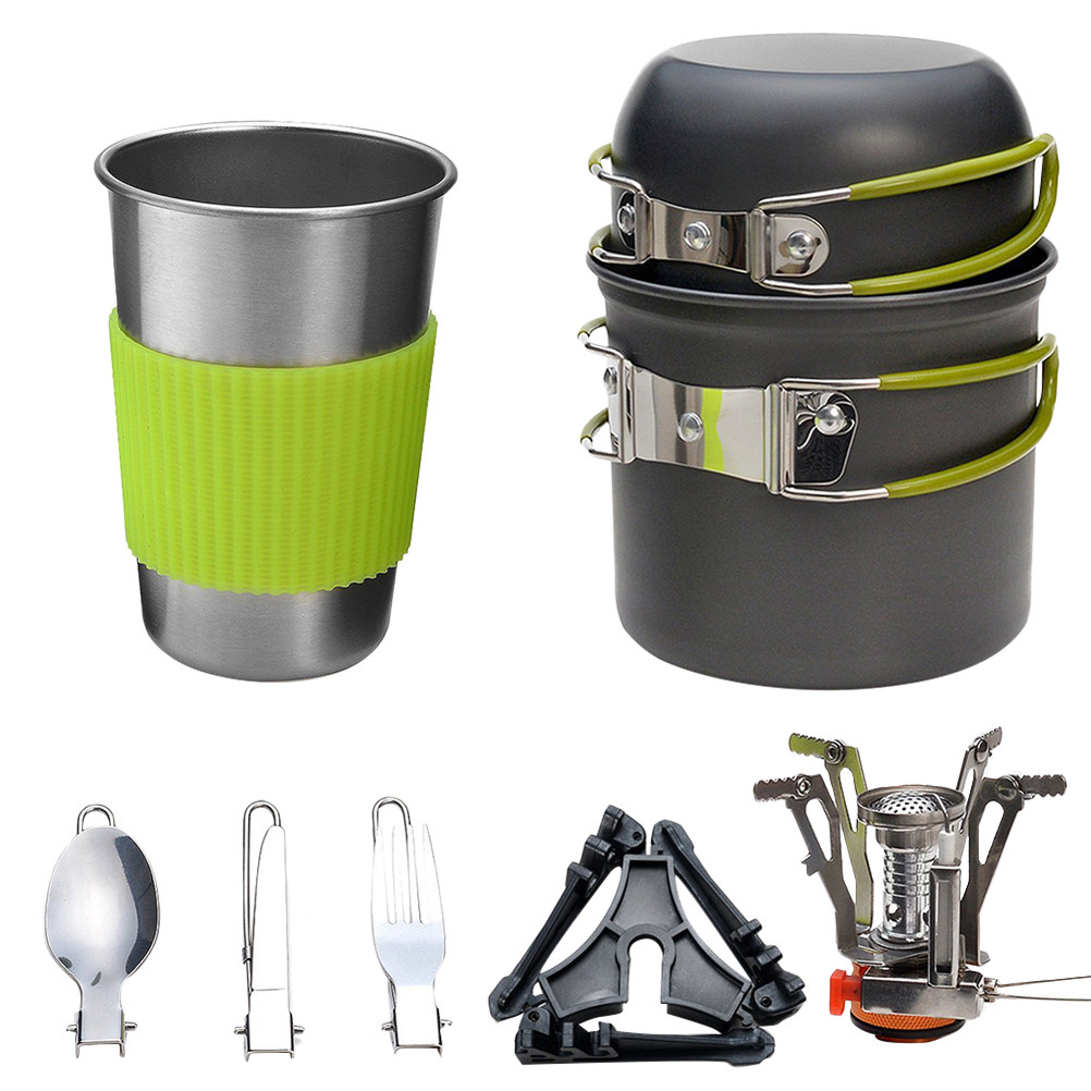 Outdoor Camping Cookware Set L - огляд і ціна Camping Cooking Lightweight